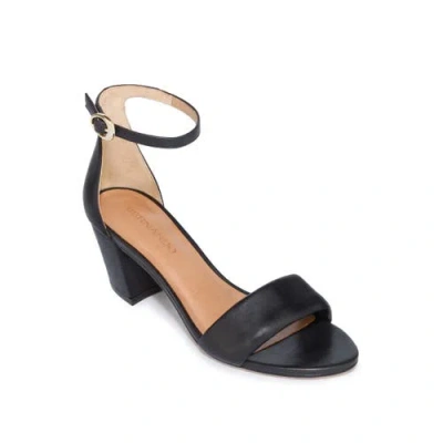 Bernardo Footwear Bowie Ankle Strap Heeled Sandal In Black