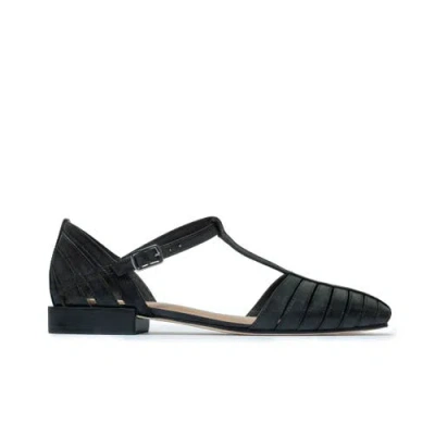 Bernardo Footwear Brighton Fisherman Flat In Black