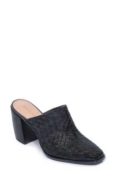 Bernardo Footwear Britt Woven Mule In Black
