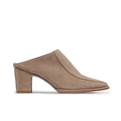 Bernardo Footwear Brynn Heeled Mule In Neutral