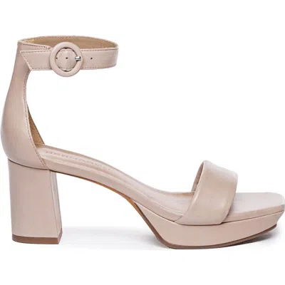 Bernardo Footwear Carla Platform Sandal In Blush