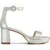 Bernardo Footwear Carla Platform Sandal In Silver