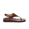 Bernardo Footwear Concord Demi-wedge Sandal In Mahogany