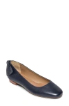 Bernardo Footwear Eloisa Flat In Navy