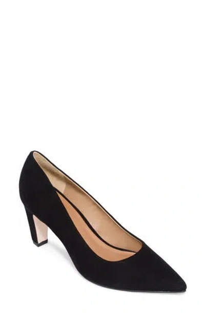 Bernardo Footwear Giselle Pump In Black Kid Suede