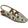 Bernardo Footwear Glinda Flat In Multi-metallic