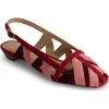 Bernardo Footwear Glinda Flat In Rosewood