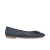 Bernardo Footwear Gwynn Woven Ballet Flat In Navy