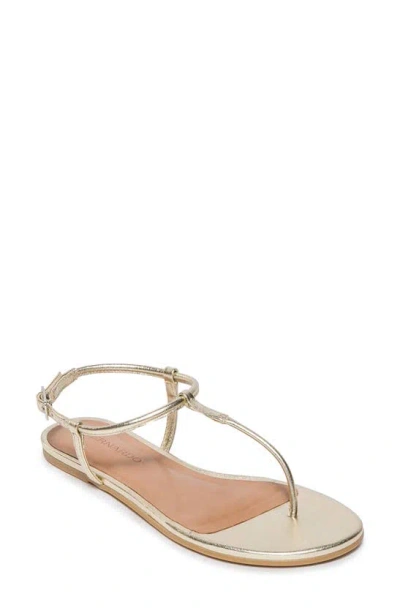 Bernardo Haven Sandal In Champagne