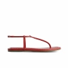 Bernardo Footwear Hercu T-strap Sandal In Red