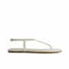 Bernardo Footwear Hercu T-strap Sandal In White