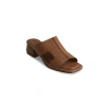 Bernardo Footwear Jewel Low Heel Sandal In Luggage