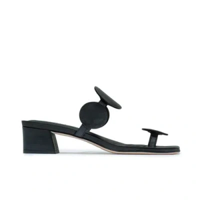 Bernardo Footwear Jupiter Moon Heeled Sandal In Black