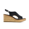 Bernardo Footwear Kuarta Wedge Sandal In Navy