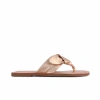 Bernardo Margaret Sandal In Blush Metallic