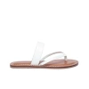 Bernardo Footwear Leia Thong Sandal In White