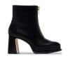 Bernardo Footwear Mafalda Platform Bootie In Animal Print