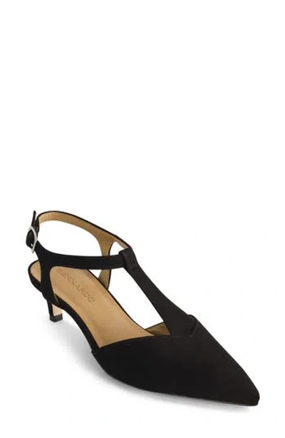 Bernardo Footwear Malta Kitten Heel Pump In Black