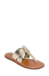 Bernardo Margaret Sandal In Blush Metallic