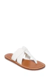 Bernardo Margaret Sandal In White