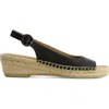 Bernardo Footwear Melila Espadrille Wedge In Black