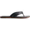 Bernardo Footwear Miami Thong Sandal In Navy