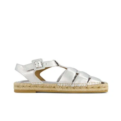 Bernardo Footwear Monri Fisherman Sandal In Silver