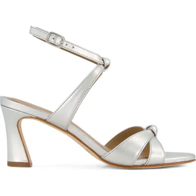 Bernardo Footwear Neera Mid Heel Sandal In Silver