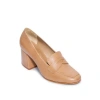 Bernardo Footwear Nessa Block Heel Loafer In Sand