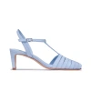 Bernardo Peoria T-strap Pumps In Blue
