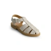 Bernardo Footwear Pippa Fisherman Sandal In Sand/white