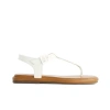Bernardo Footwear Tucson T-strap Sandal In White