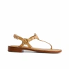 Bernardo Footwear Tuni T-strap Sandal In Dune