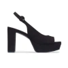 Bernardo Footwear Vega Platform Heel Sandal In Black
