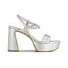 Bernardo Footwear Ventura Platform Sandal In Silver