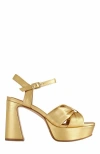 Bernardo Footwear Veronika Platform Sandal In Gunmetal