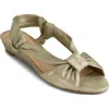 Bernardo Footwear Winifred Slingback Wedge Sandal In Green