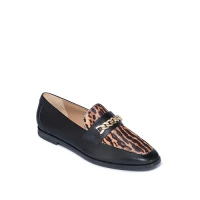 Bernardo Footwear Zephyr Haircalf Chain Loafer In Gato Haircalf