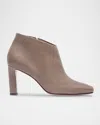 Bernardo 80mm Garda Square-toe Boots In Gray