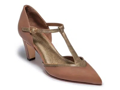 Bernardo Gianna Mary Jane Pump In Almond Leather