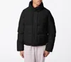 Bernardo Glam Block Puffer In Black