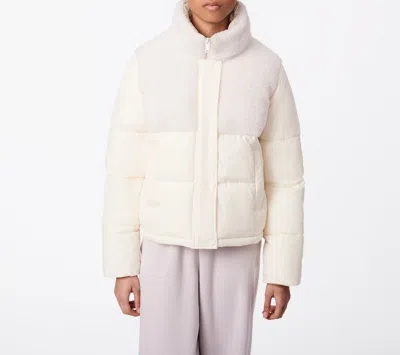 Bernardo Glam Block Puffer In Multi