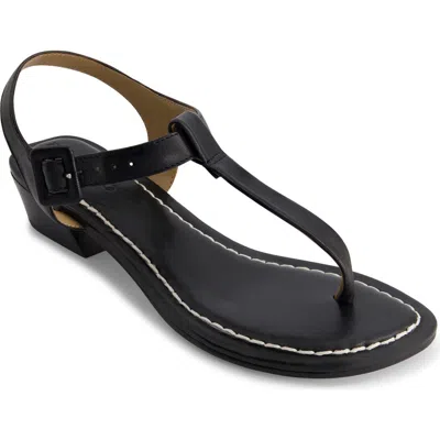 Bernardo Goya T-strap Sandal In Black