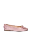 Bernardo Gwynn Ballerina Flats In Pink