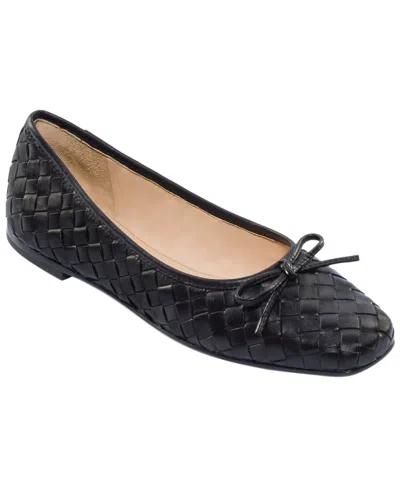 Bernardo Gwynn Woven Leather Flat