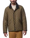 Bernardo Smart Leisure Quilted Barn Jacket In Green