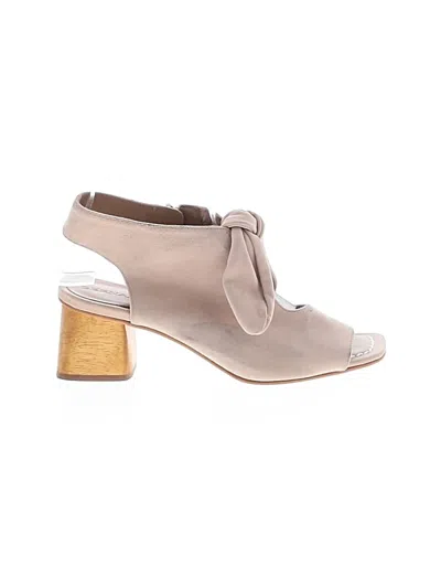 Pre-owned Bernardo Heels In Brown