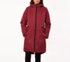 Bernardo Hi-low Raincoat In Multi