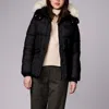 Bernardo High-low Puffer In Black