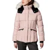 Bernardo High-low Puffer In Pink